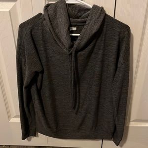Grey Maurices cowl neck sweatshirt